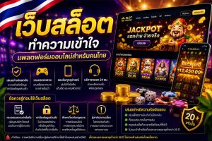 Read more about the article เว็บสล็อต: ทำความเข้าใจแพลตฟอร์มออนไลน์สำหรับคนไทย